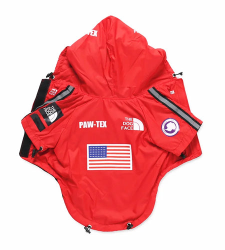 Dog Face Dog Clothes Raincoat for Small Big Dogs Wind Coat Windbreaker French Bulldog Hoodie for Dogs Clothes Jacket Chihuahua