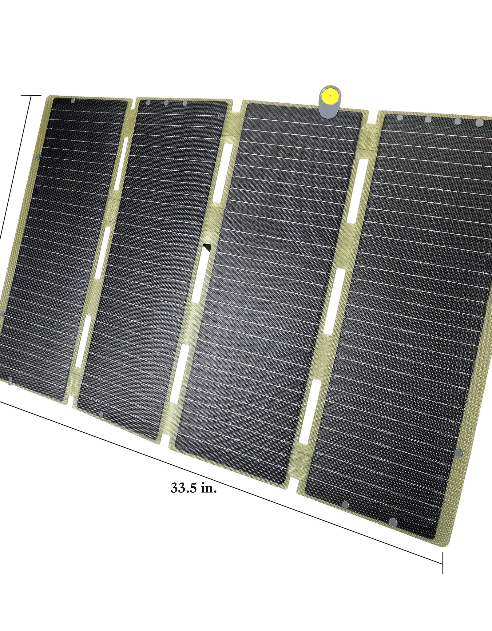 60W Foldable Solar Panel, USB-A and USB-C, Phone Charger, Waterproof, Emergency, Solar Panel Only