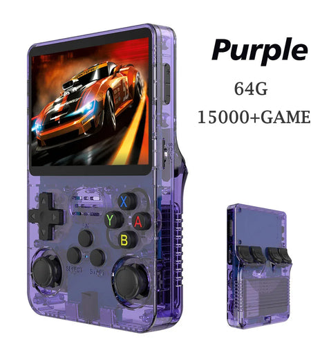 R36S Handheld Game Console 3.5 Inch IPS Screen Retro Game Console Linux System Screen Portable Pocket Video Player