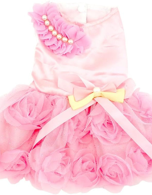 Load image into Gallery viewer, Dog Dress,Dog Wedding Dress,Dog Birthday Dress,Dog Tutu Dress
