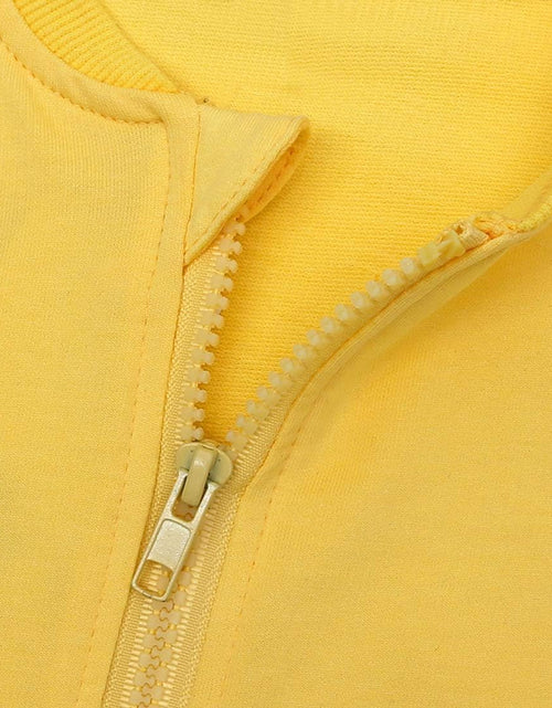 Load image into Gallery viewer, Baby Boys Girls Cotton Tracksuit Sweatshirt Top + Sweatpants Zipper Coat Outfits Set
