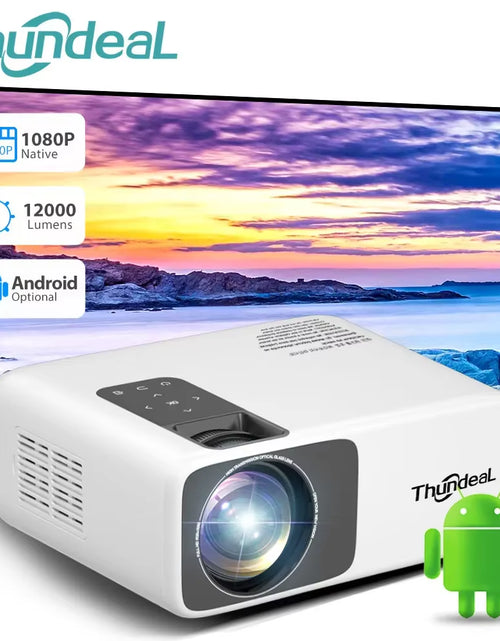 Load image into Gallery viewer, Full HD Projector 1080P 2K 4K Video LED 3D Portable Projector Td93Pro Mini Wifi Android Home Theater TD93 Pro Beamer
